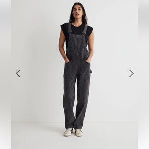 Madewell BNWT Denim Oversized Carpenter Overalls in
Hartwell Wash